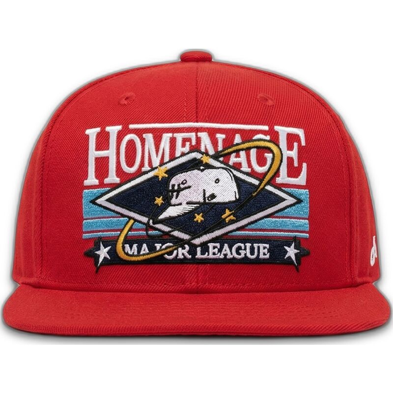 rote-flache-snapback-kappe-game-sport-the-snap-von-homenage