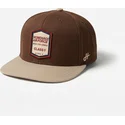 gorra-plana-marron-oscuro-snapback-squadron-military-surplus-the-retro-de-homenage