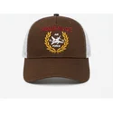 casquette-trucker-marron-fonce-et-blanche-jet-military-surplus-the-trucker-homenage