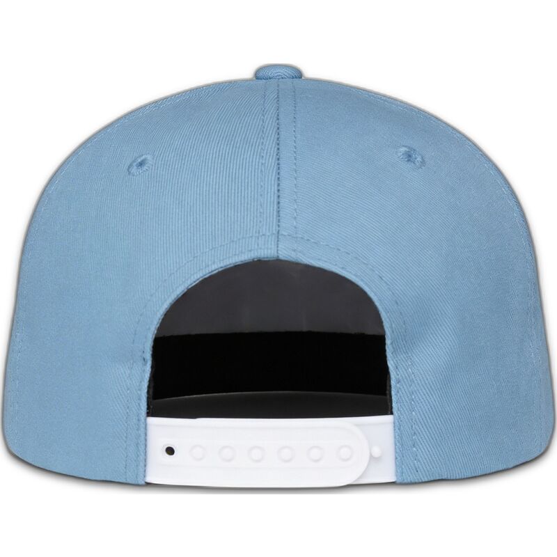 blaue-gebogene-snapback-kappe-lasky-skylines-the-retro-von-homenage