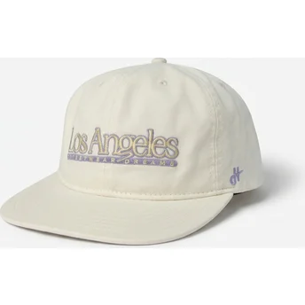 Cappello piatto crema snapback Angeles Skylines The Snap di Homenage