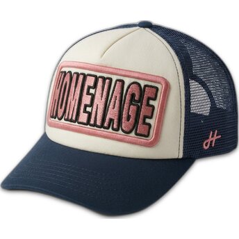 Trucker-Cap marineblau Vintage Childhood Fun The Trucker von Homenage
