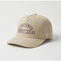 homenage-curved-brim-just-kids-the-retro-beige-snapback-cap