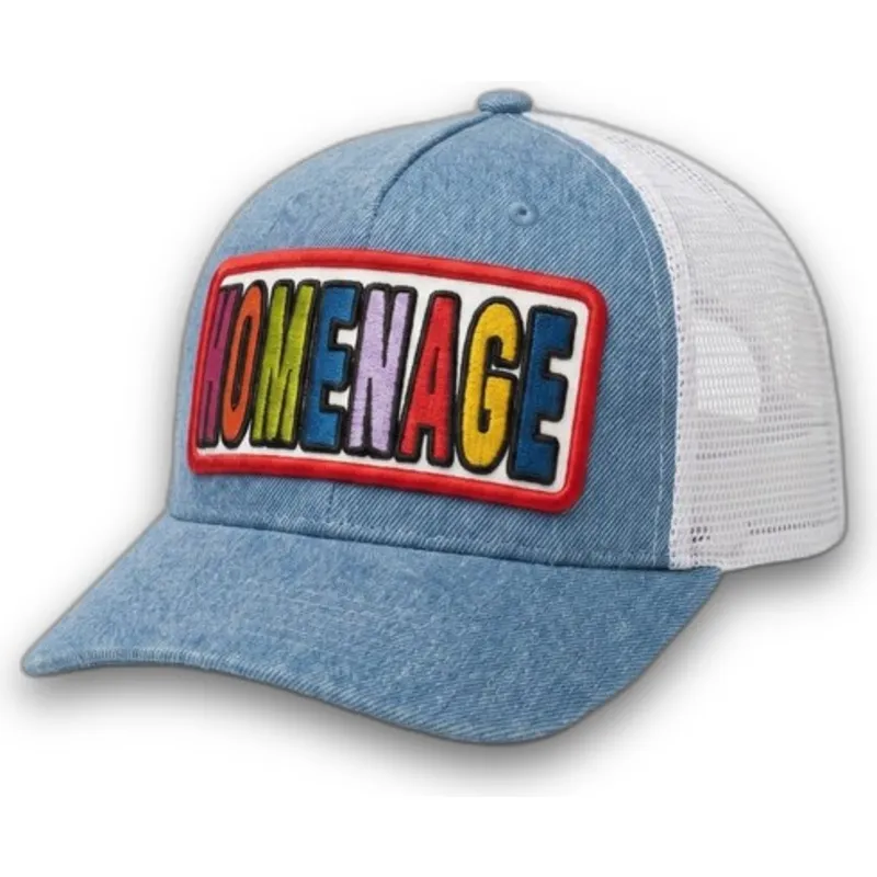 epci-curbata-albastru-snapback-the-trucker-denim-childhood-fun-the-de-homenage