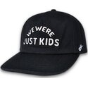 schwarze-gebogene-snapback-kappe-just-kids-the-retro-von-homenage