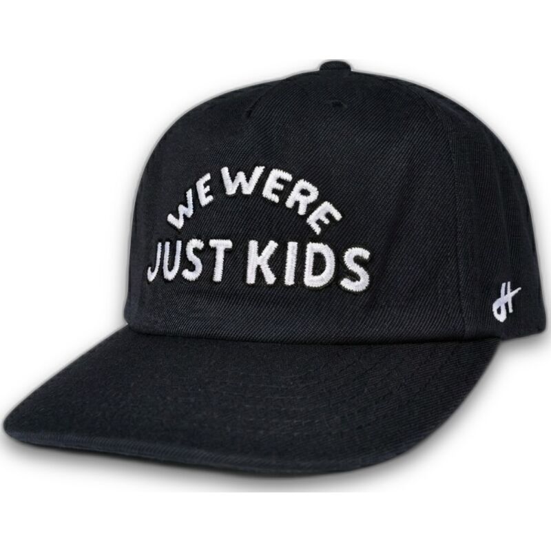 schwarze-gebogene-snapback-kappe-just-kids-the-retro-von-homenage
