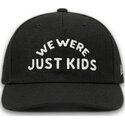schwarze-gebogene-snapback-kappe-just-kids-the-retro-von-homenage