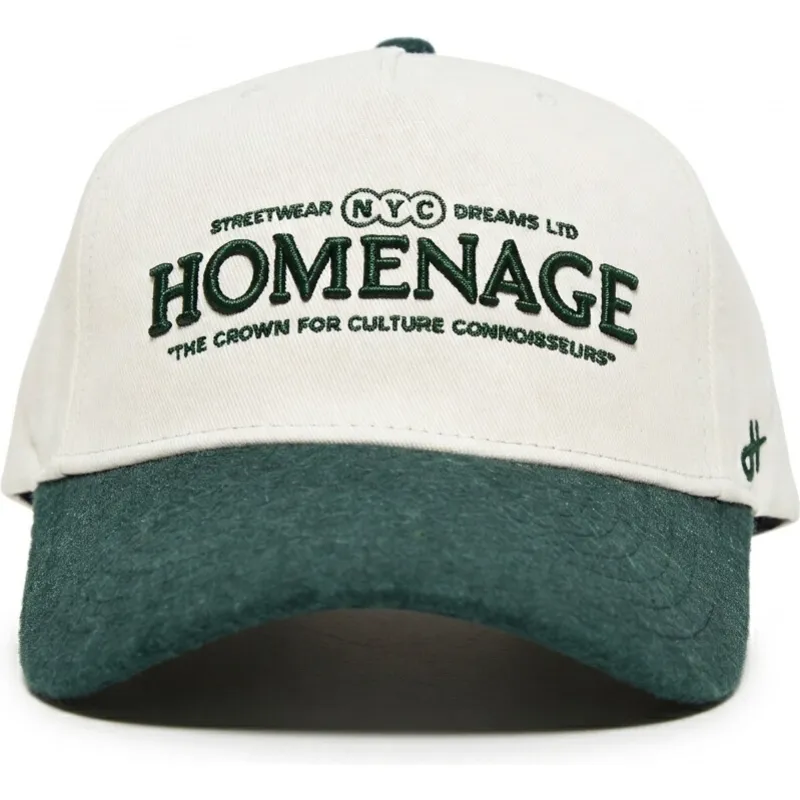 homenage-curved-brim-liberty-sport-the-retro-beige-and-green-snapback-cap