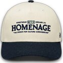 cap-curbata-beige-snapback-the-retro-de-homenage