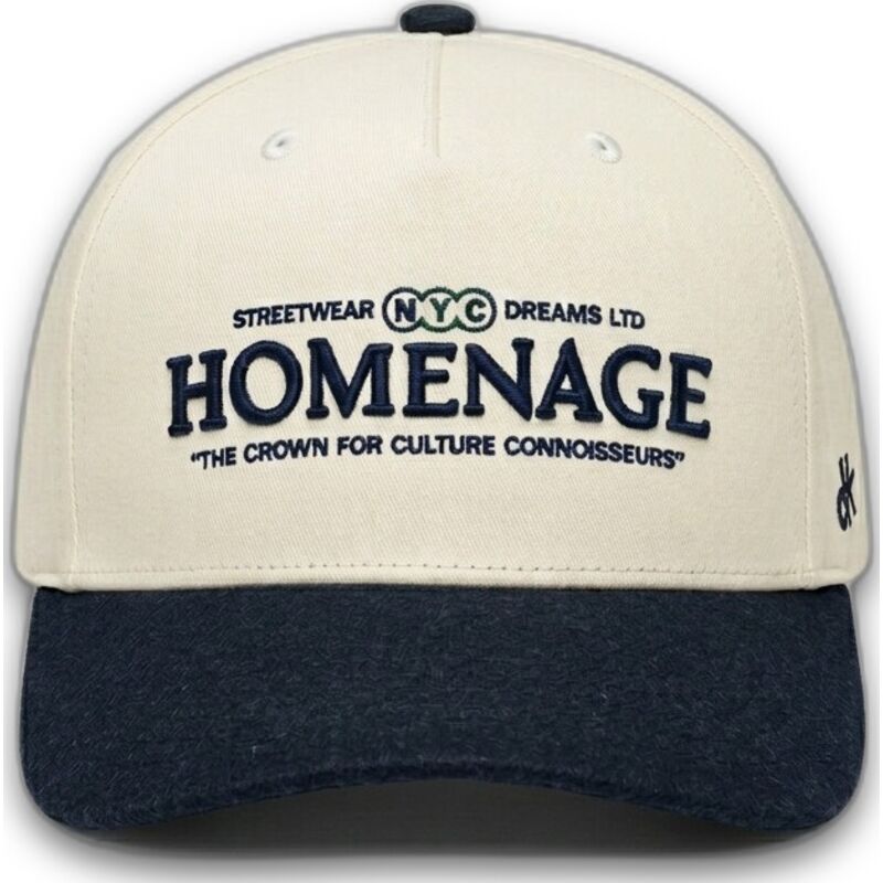 gebogene-beige-und-marineblaue-snapback-kappe-liberty-sport-the-retro-von-homenage