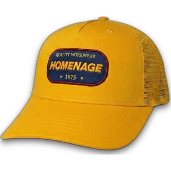 Trucker-Cap gelb Work 1975 Workwear The Trucker von Homenage