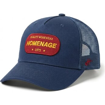 Șepci curbată camionagiu bleumarin snapback The Trucker Work 1975 Workwear The de Homenage
