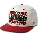 flache-beige-und-rote-snapback-kappe-nysky-skylines-the-snap-von-homenage