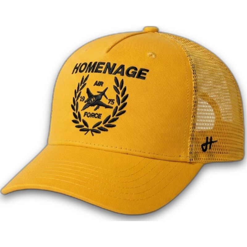 gelbe-trucker-kappe-jet-military-surplus-the-trucker-von-homenage