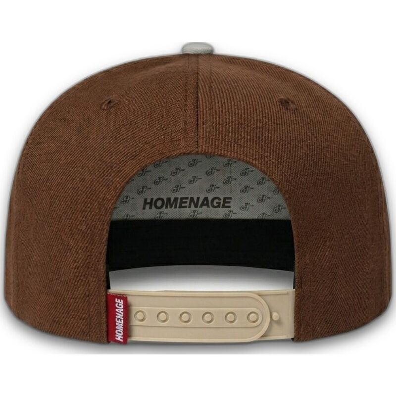 cap-plata-brown-snapback-the-retro-de-homenage