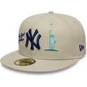 cap-plata-beige-ajustada-59fifty-city-icon-de-new-york-yankees-mlb-de-new-era