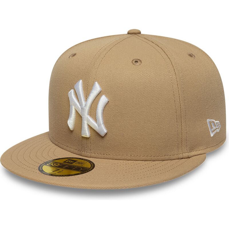 cap-plata-brown-ajustada-claro-59fifty-league-essential-de-new-york-yankees-mlb-de-new-era