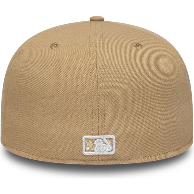 ljusbrun-platt-keps-justerad-59fifty-league-essential-fran-new-york-yankees-mlb-av-new-era