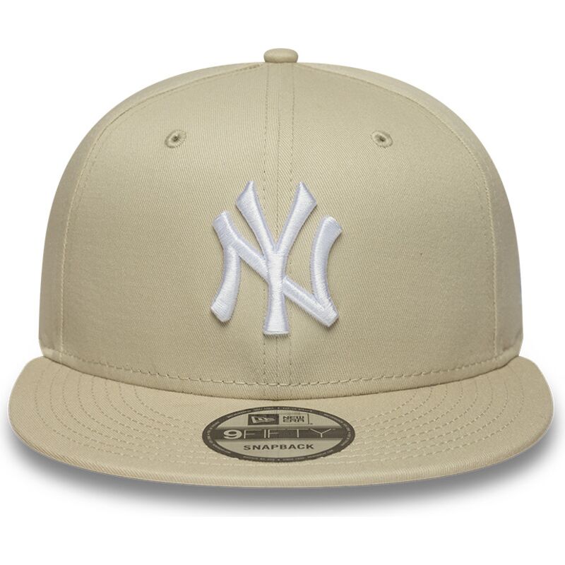 epci-plata-bej-snapback-9fifty-league-essential-de-new-york-yankees-mlb-de-new-era