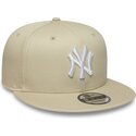 epci-plata-bej-snapback-9fifty-league-essential-de-new-york-yankees-mlb-de-new-era