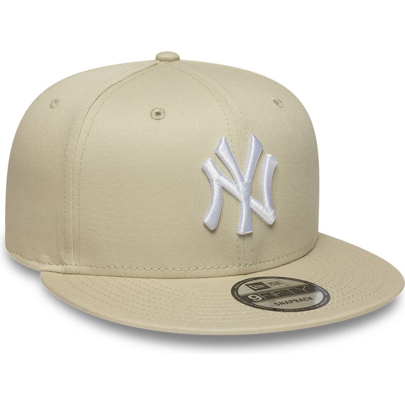 epci-plata-bej-snapback-9fifty-league-essential-de-new-york-yankees-mlb-de-new-era