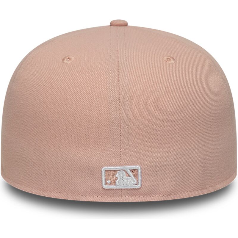 platt-rosa-justerad-59fifty-league-essential-keps-fran-new-york-yankees-mlb-av-new-era