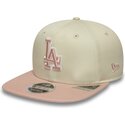 cap-plata-beige-snapback-rosa-9fifty-original-fit-world-series-patch-de-los-angeles-dodgers-mlb-de-new-era