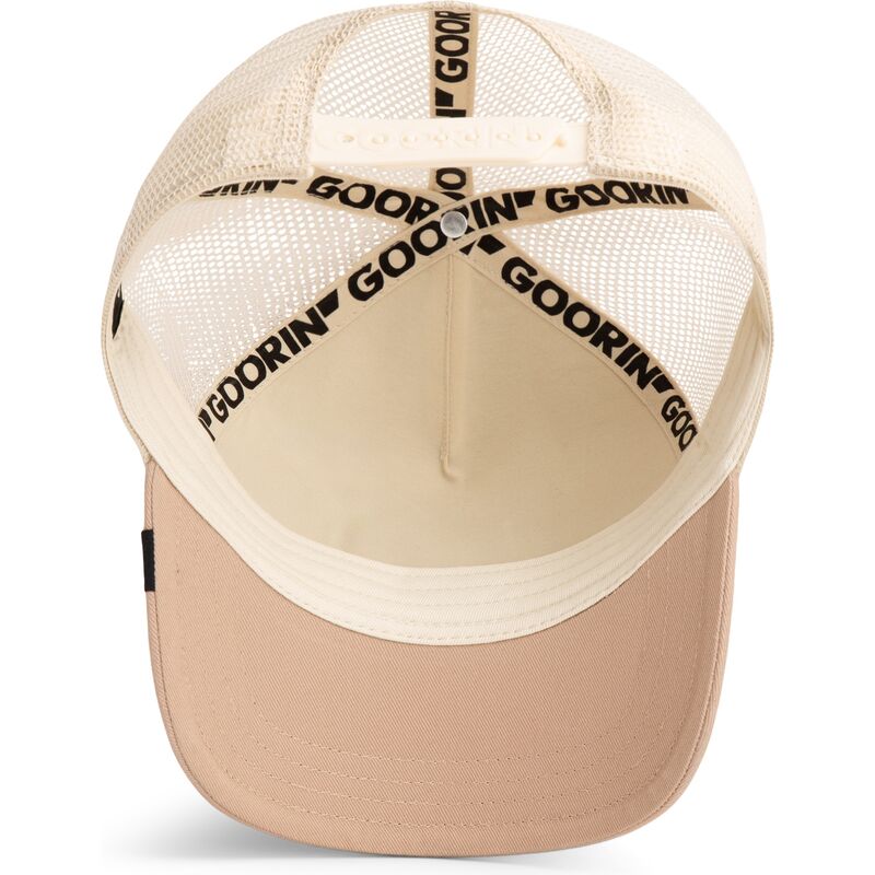 epci-curbata-bej-snapback-blur-king-the-farm-de-goorin-bros