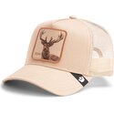 epci-curbata-bej-snapback-blur-stag-the-farm-de-goorin-bros