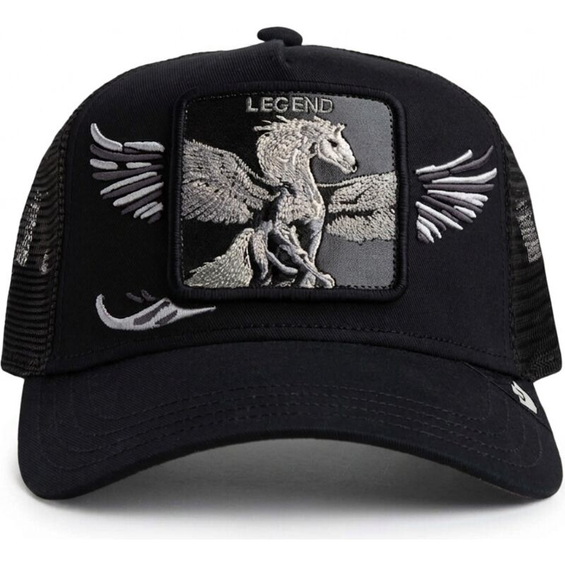 epci-curbata-negru-snapback-wings-legend-the-farm-de-goorin-bros