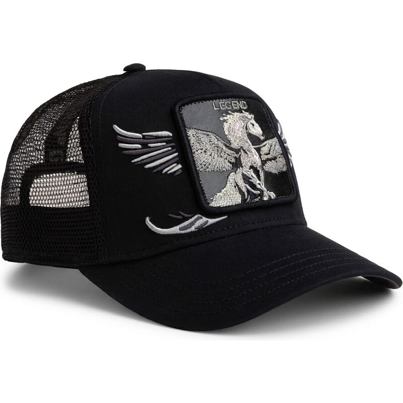 epci-curbata-negru-snapback-wings-legend-the-farm-de-goorin-bros