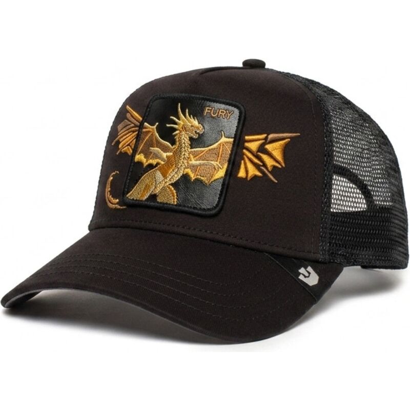 epci-curbata-negru-snapback-wings-fury-the-farm-de-goorin-bros