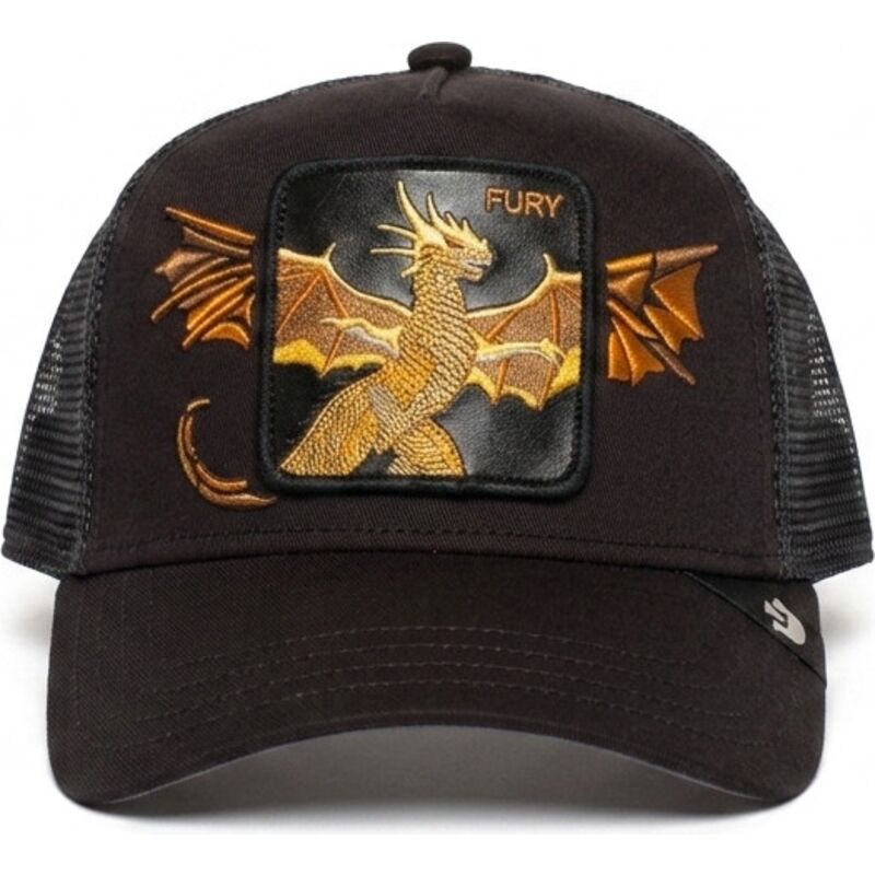 epci-curbata-negru-snapback-wings-fury-the-farm-de-goorin-bros