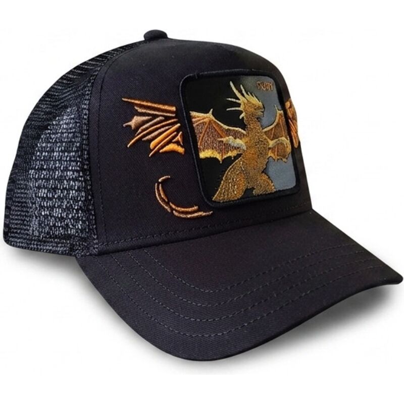 epci-curbata-negru-snapback-wings-fury-the-farm-de-goorin-bros