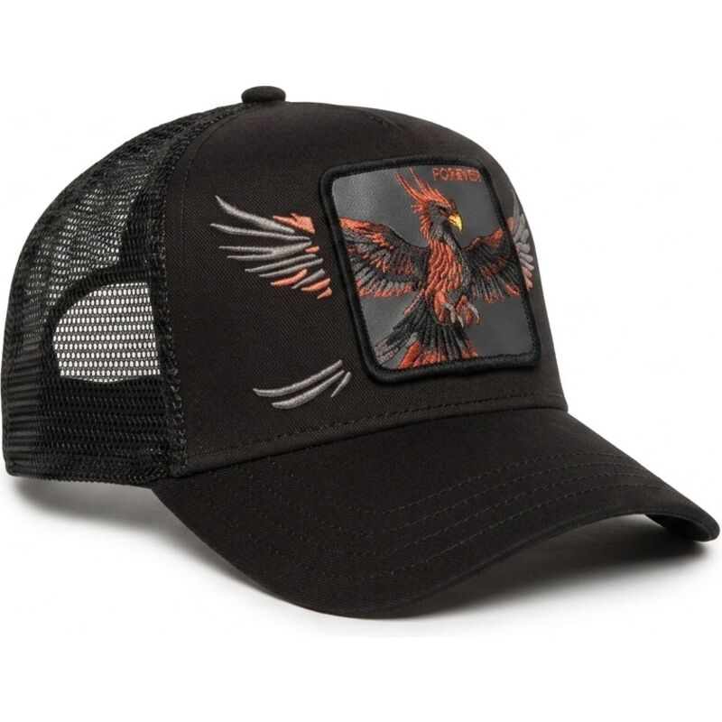 casquette-trucker-noire-phenix-wings-forever-the-farm-goorin-bros