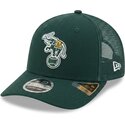 new-era-9seventy-stretch-snap-evergreen-oakland-athletics-mlb-green-trucker-hat