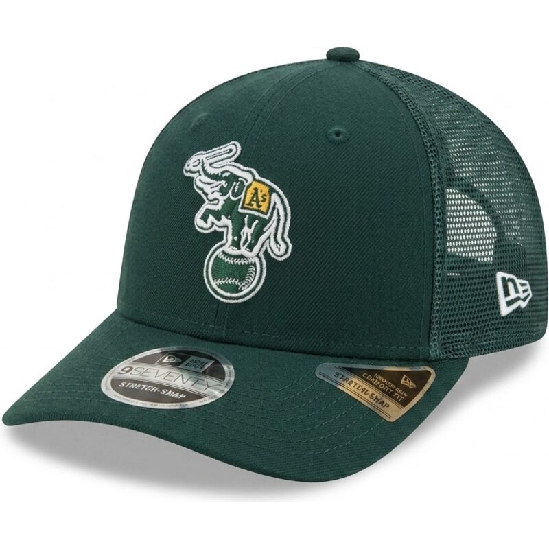 epci-curbata-verzior-snapback-9seventy-stretch-snap-evergreen-de-oakland-athletics-mlb-de-new-era
