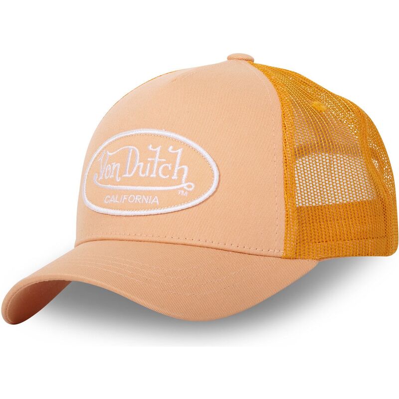 epci-curbata-portocaliu-snapback-pentru-copii-lof-b6c-de-von-dutch