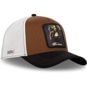 casquette-trucker-marron-mona-lisa-art-mona-mona-gringa-famous-capslab