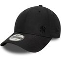 casquette-courbee-noire-ajustable-9forty-tonal-flawless-new-york-yankees-mlb-new-era