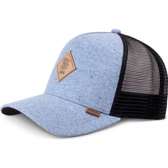 Casquette trucker bleue et noire HFT JerseySpots Djinns