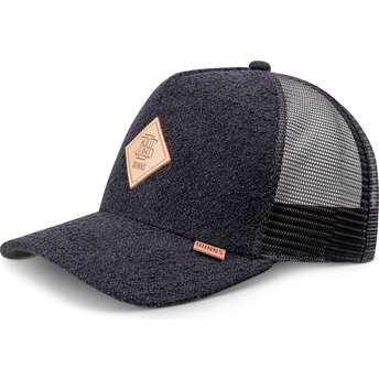 Șepci curbată camionagiu negru snapback HFT KnobFab de Djinns