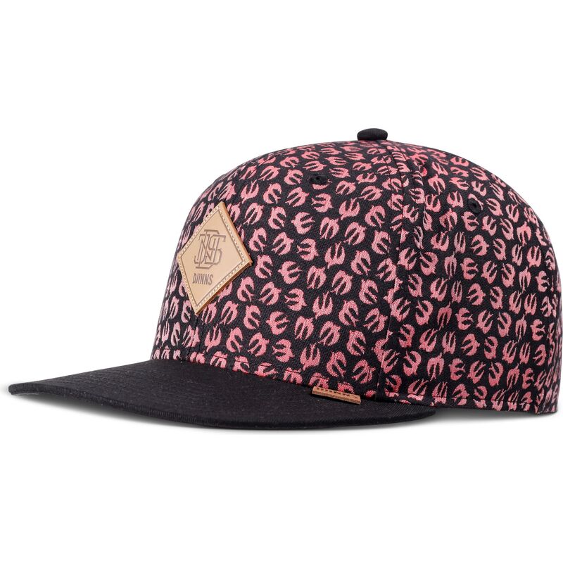 djinns-flat-brim-swallows-multicolor-snapback-cap