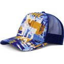 casquette-trucker-bleue-et-marron-hft-patternabstract-djinns