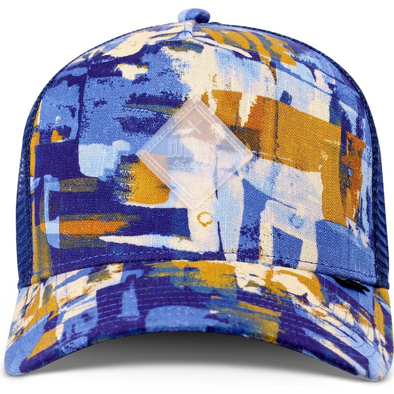 djinns-hft-patternabstract-blue-and-brown-trucker-hat