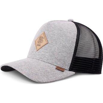 Șepci curbată camionagiu gri snapback HFT JerseySpots de Djinns