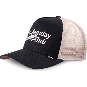 Cap curbată black snapback de Djinns
