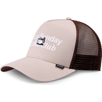 Șepci curbată bej snapback HFT Guy in a Cup de Djinns