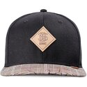 epci-plata-negru-snapback-crinklecheck-rev-de-djinns
