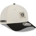 cap-curbata-beige-snapback-9forty-m-crown-training-pack-2026-de-las-vegas-raiders-nfl-de-new-era